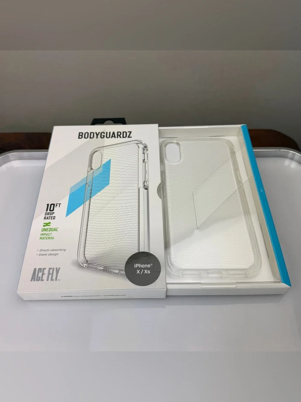 BodyGuardz Ace Fly Case – iPhone X/Xs (Clear)